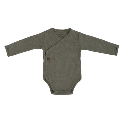 Baby's Only Body Langarm Melange Khaki