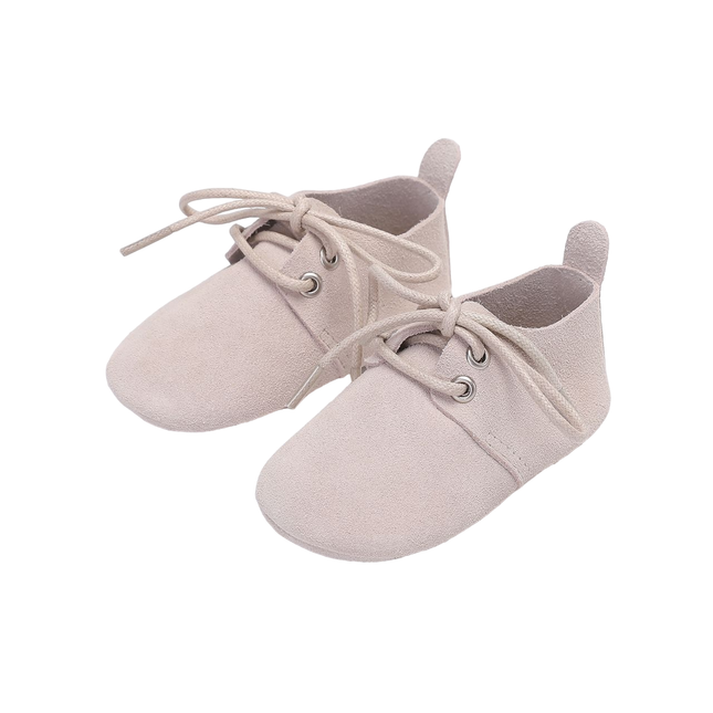 Baby Dutch Baby Schuhe Nova Ecru Wildleder