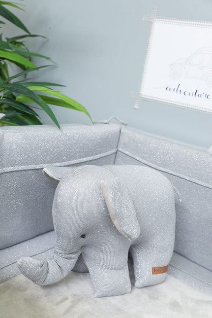 Baby's Only Kuscheltier Elefant Sparkle Silbergrau