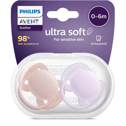 Philips Avent Schnuller +0 Monate Soft Mix