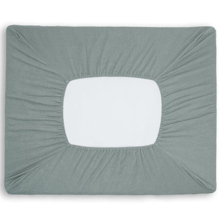 <tc>Jollein</tc> Wickelauflagenbezug River Knit Ash Green 75x85cm