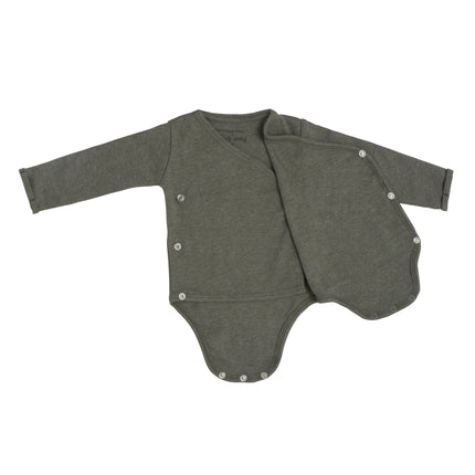 Baby's Only Body Langarm Melange Khaki