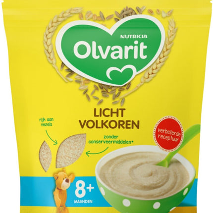 Olvarit Babynahrung Leicht Vollkorn 8+ Monate