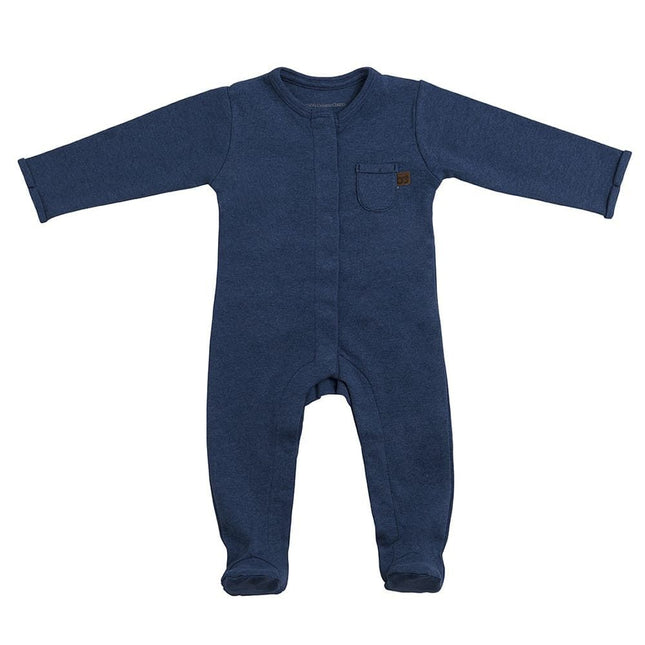 Baby's Only Baby-Body mit Füßen in Melange-Jeans