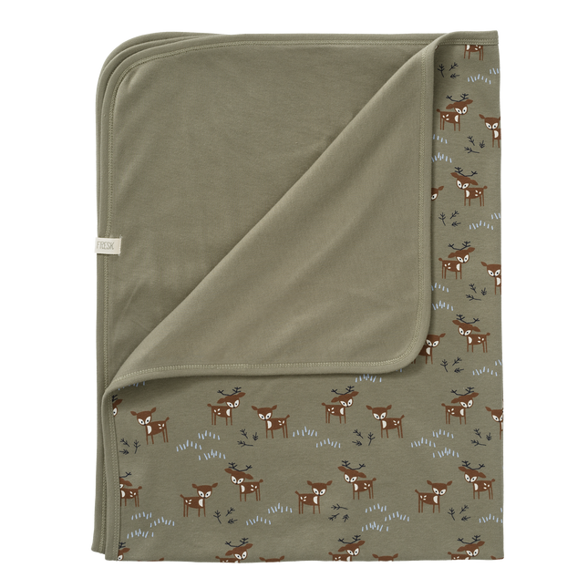 Fresk Wiegendecke Deer Olive 80x100cm