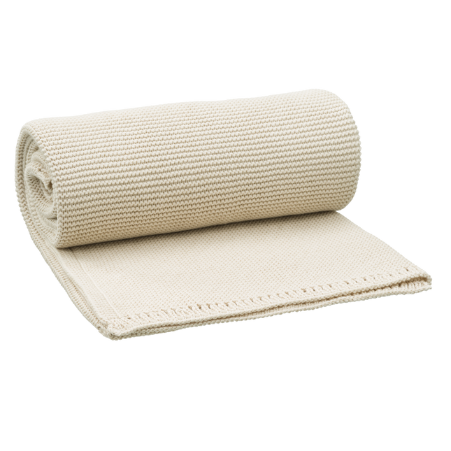 Fresk Kinderbettdecke Uni Creme 80x100cm