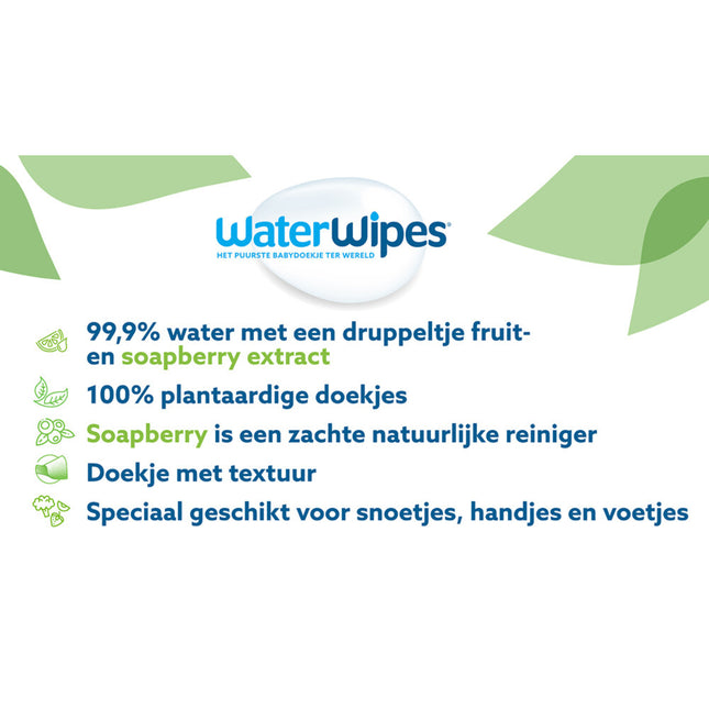 WaterWipes WaterWipes Mopptuch 9 x 60er Pack