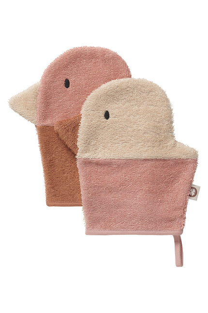 Noppies Waschlappen Duck terry Misty Rose 2pcs