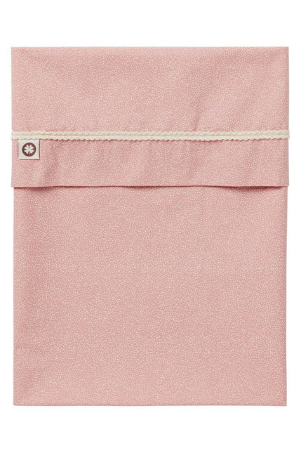 Noppies Kinderbettlaken Tiny Dot Popeline 2-Way Misty Rose 80x100cm