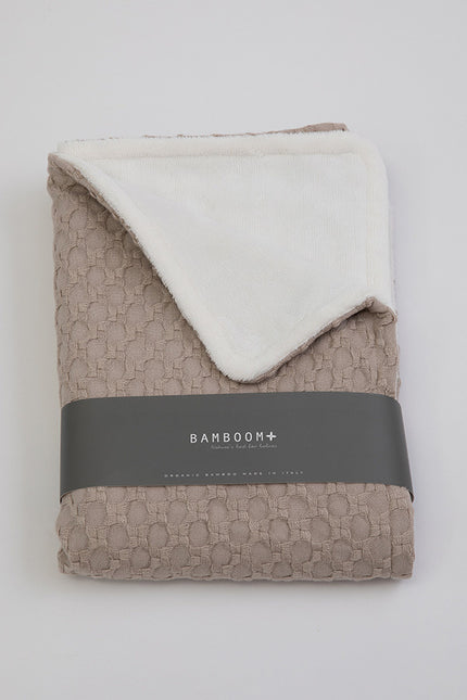 Bamboom Kinderbettdecke Honey Sand 100x150cm