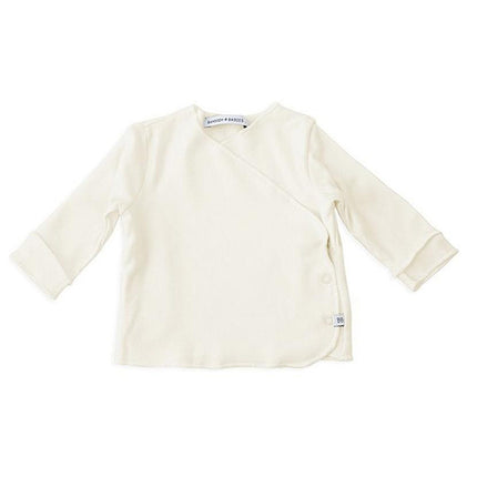 <tc>Bamboom</tc> Baby Shirt Langarm Wickel 1M Creme