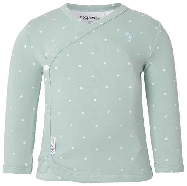 Noppies Baby-Shirt Anne Grey Mint