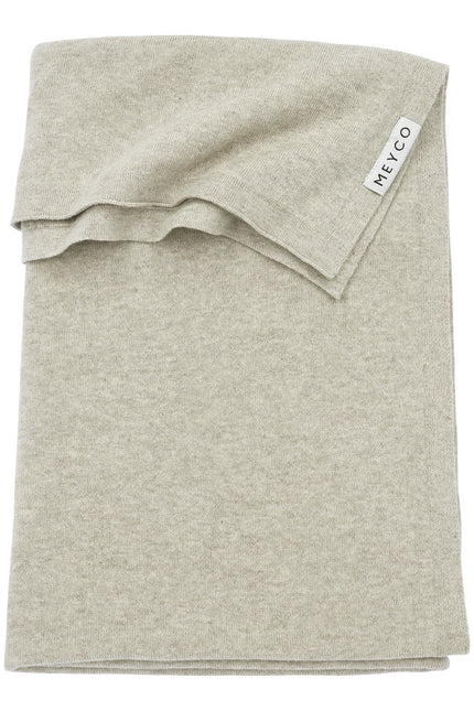 Meyco Bettdecke Knit Basic Sand Melange