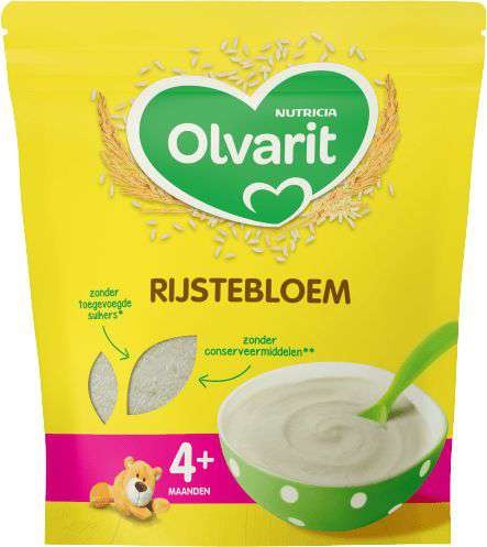 Olvarit Babynahrung Reismehl 4+ Monate