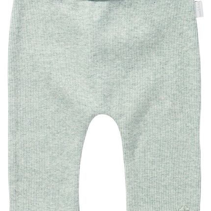 Noppies Baby-Hose Rippe Naura Grau Mint Melange