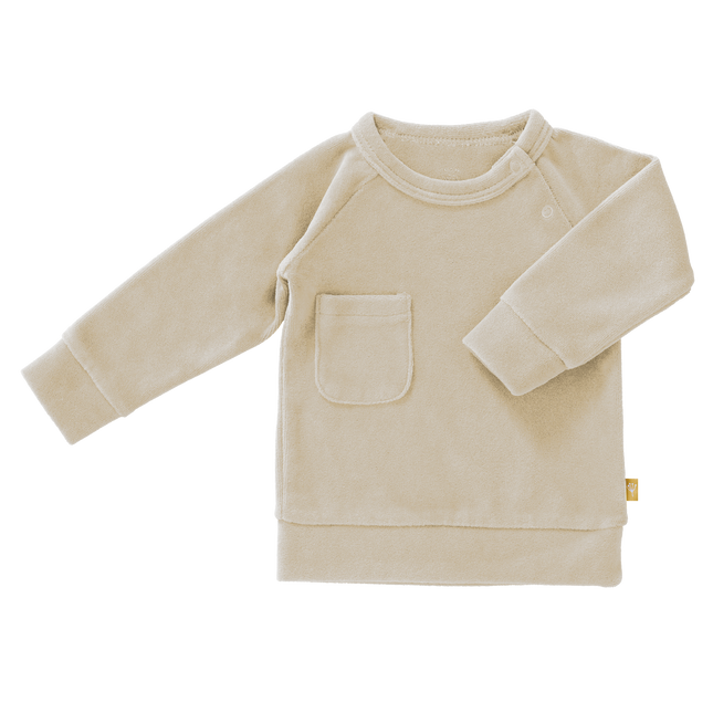 Fresk Baby Pullover Velours Sandshell