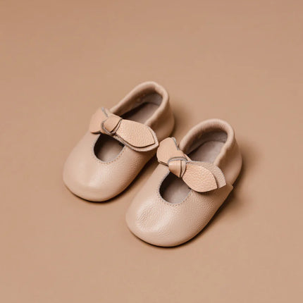 Baby Dutch Baby Schuhe Lilly Beige Wildleder