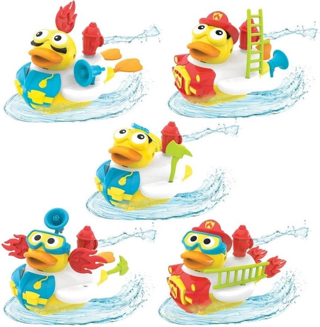 Yookidoo Badespielzeug Jet Duck Fireman