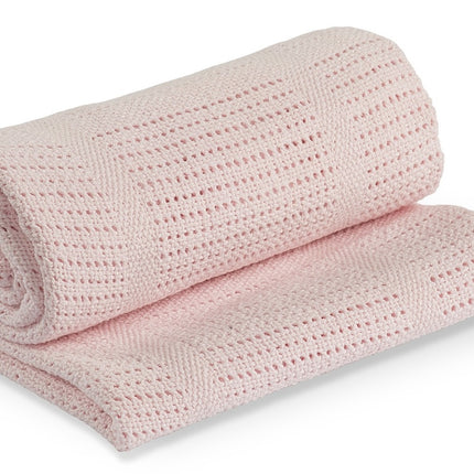 Lulujo Kinderbettdecke Cellular Pink