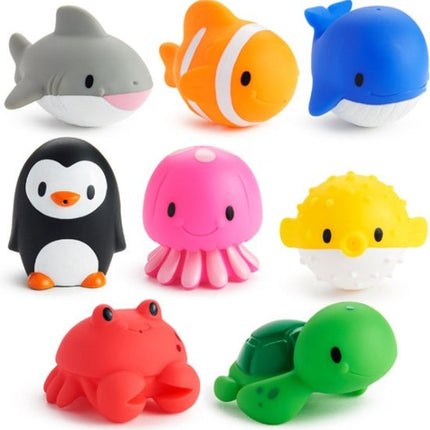 Munchkin Badespielzeug Ocean Sea Spray Animals 8pcs