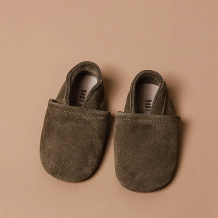 Baby Dutch Baby Schuhe Lio Braun Wildleder