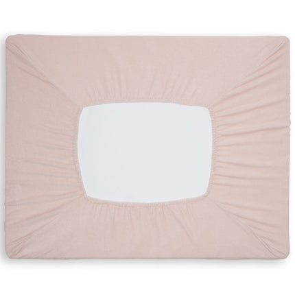 Jollein Wickelauflagenbezug River Knit Pale Pink 75x85cm