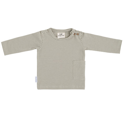 <tc>Baby's Only</tc> Baby Shirt Stripe Urban Green