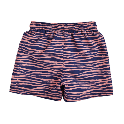 Swim Essentials Badehose Kind Zebra Blau/Orange