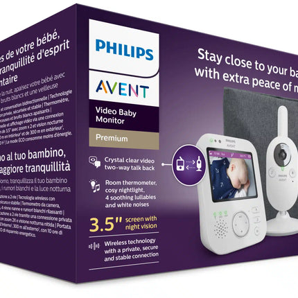 Philips Avent Babyphone Video Scd892/26