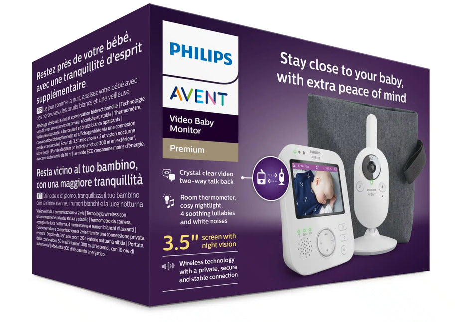 Philips Avent Babyphone Video Scd892/26