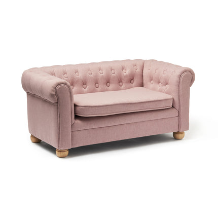 Kid's Concept Stuhl Sofa Chesterfield Klein Rosa