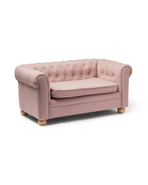 Kid's Concept Stuhl Sofa Chesterfield Klein Rosa