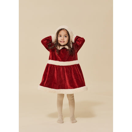 Konges Slojd Babykleid Weihnachten Jolly Rot