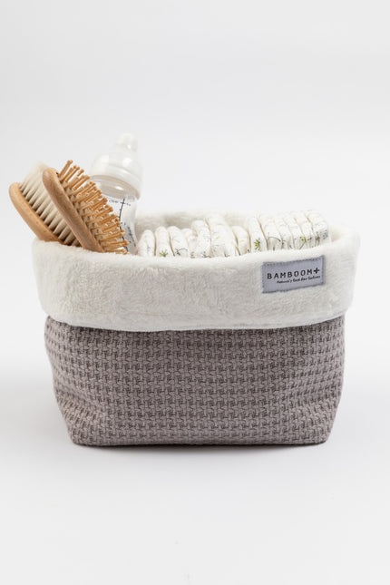 Bamboom Basket Soft Stone Warm Grey