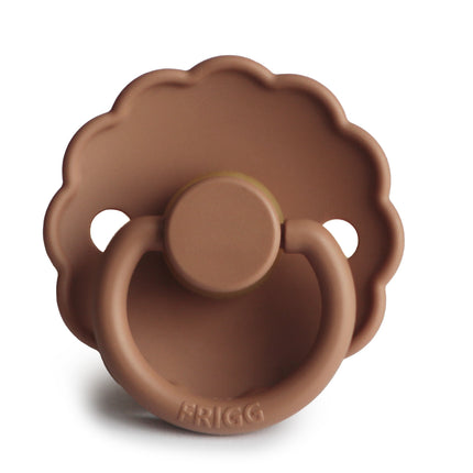 Frigg Schnuller Größe 1 Daisy Peach Bronze Silikon