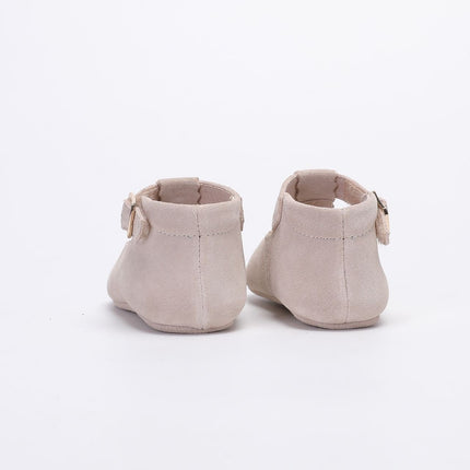 Baby Dutch Baby Schuhe Evi Sand Wildleder