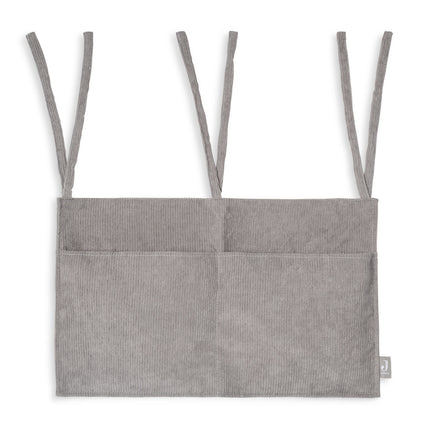 Jollein Laufstalltasche Corduroy Storm Grey