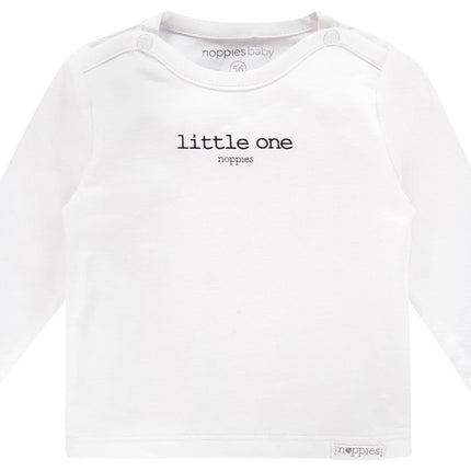 Noppies Baby Shirt Little One Weiß