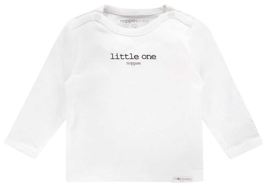Noppies Baby Shirt Little One Weiß