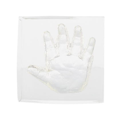 Dooky Fotorahmen Crystal Memories 2D Hand Foot Print 10X10Cm