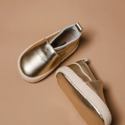 Baby Dutch Babyschuhe Lou Gold Metallic