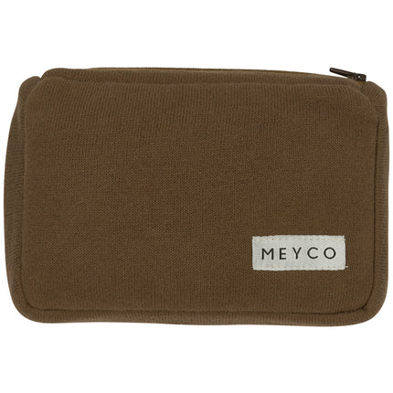 Meyco Wickelauflagenbezug Knit Basic Chocolate