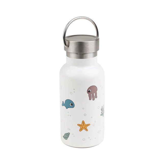 Done by Deer Thermosflasche Sea Friends Beige 350ml