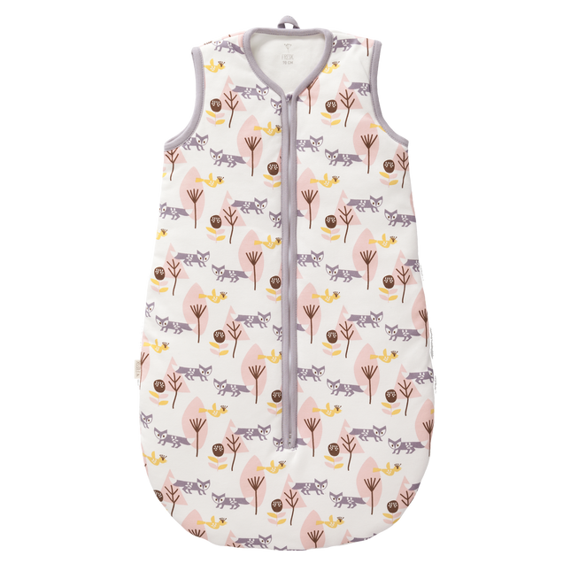 Fresk Schlafsack Babyschlafsack mit leichtem Futter Fuchsrosa