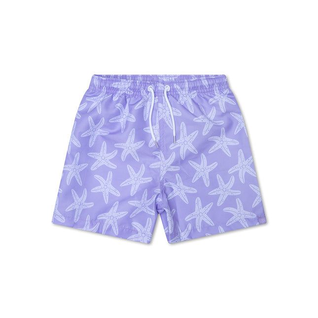 Swim Essentials Bademode Kind Lila Sea Stars Shorts