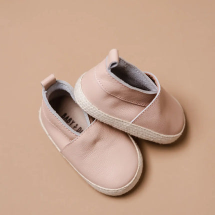 Baby Dutch Baby Schuhe Lou Rosa Leder