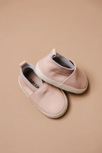 Baby Dutch Baby Schuhe Lou Rosa Leder