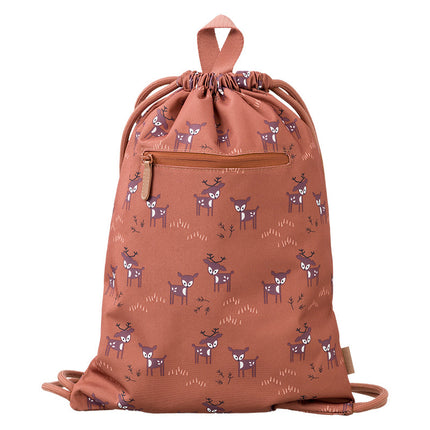 Fresk Rucksack Badetasche Hirsch Amber Braun