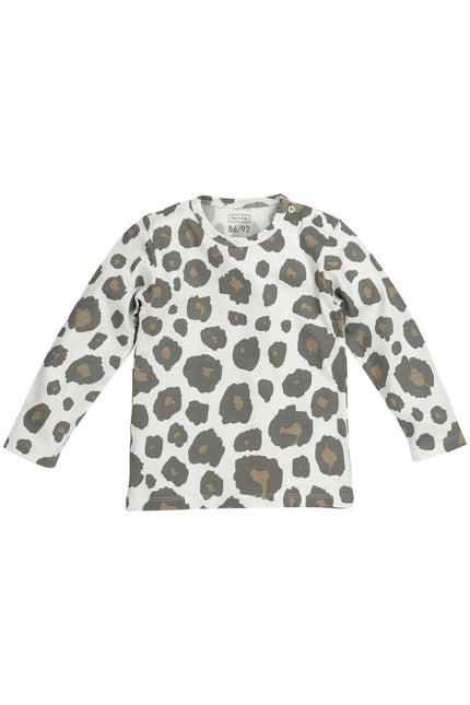 Meyco Baby Pyjama Panther Neutral 100% Baumwolle