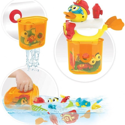 Yookidoo Badespielzeug Jet Duck Fireman